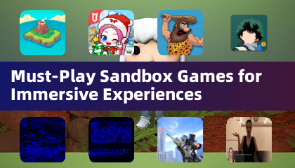 Jeux sandbox incontournables pour des expériences immersives