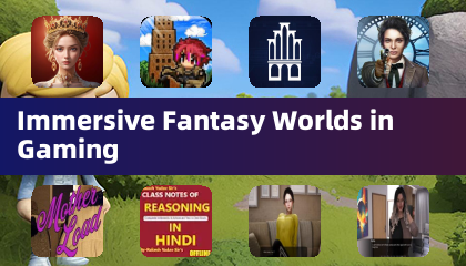 게임 속 몰입감 있는 판타지 세계