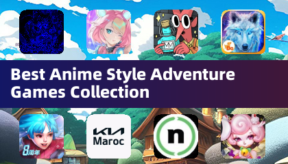 Meilleure collection de jeux d'aventure en style anime
