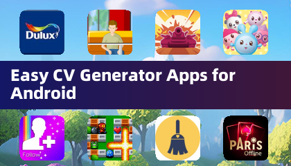 Applications générateur de CV facile pour Android