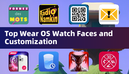 가장 인기 있는 Wear OS 시계 디자인과 커스터마이징