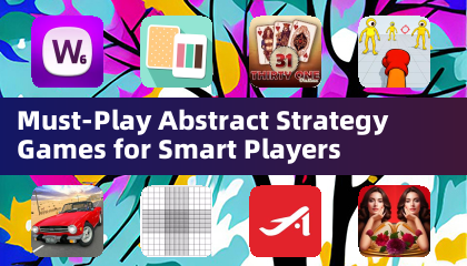 지능적인 플레이어를 위한 필수 플레이 추상 전략 게임